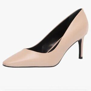 Calvin Klein Callia Nude Pointed Toe Pumps Size 11 NWOB